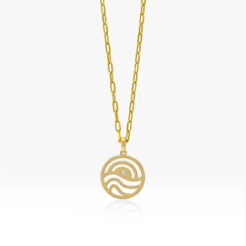 Infallible White Gold Pendant 